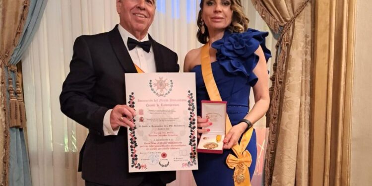 Gran Croce al Merito umanitario per la direttrice di “Dateci le ali” Tetyana Onyskiv Genovese
