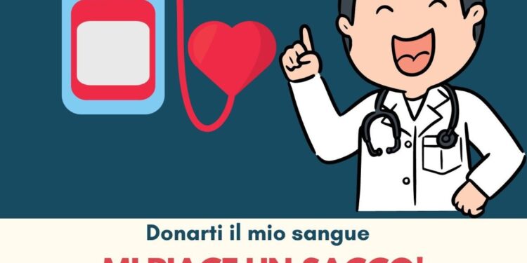 Al via la seconda edizione della campagna per la donazione di sangue “#UnasaccaUna vita”