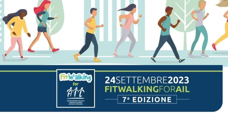 FITWALKING FOR AIL 2023 PER LA PRIMA VOLTA ANCHE A SALERNO