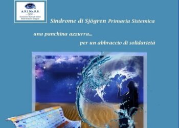 A Rimini l’inaugurazione dell’11° panchina azzurra a sostegno dei Malati Sindrome di Sjogren