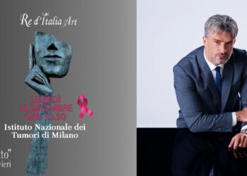 Re D’Italia Art dona scultura monumentale  all’Istituto Nazionale dei Tumori di Milano