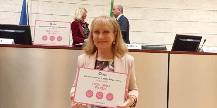 3 Bollini Rosa all’AOU San Giovanni di Dio e Ruggi d’Aragona di Salerno assegnati dalla Fondazione Onda