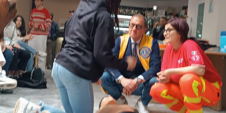 Successo per il corso di primo soccorso organizzato dal Lions Club Capaccio Paestum Magna Graecia