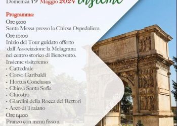La “MELAGRANA – Associazione ricreativa culturale”, organizza per domenica 19 Maggio 2024 l’iniziativa “DOMENICA INSIEME”.