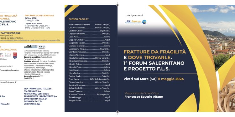 “Fratture da fragilità e dove trovarle. I Forum Salernitano e progetto F.L.S.”
