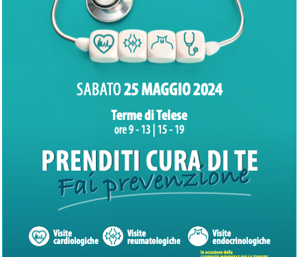 “PIAZZA DELLA SALUTE” A TELESE TERME” Prenditi cura di te e fai prevenzione