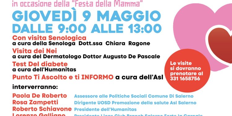 Visite gratuite per le donne