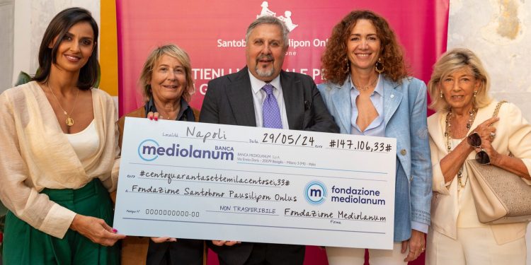 Fondazione Santobono Pausilipon annuncia le attività sostenute con il contributo di Banca Mediolanum e Fondazione Mediolanum.