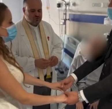 SPOSI IN OSPEDALE DAL PAPÀ MALATO DI SLA