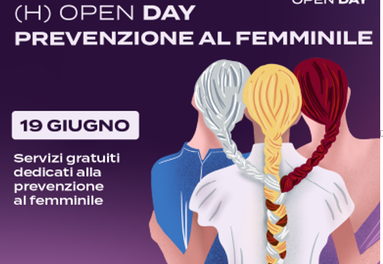 OPEN DAY PREVENZIONE AL FEMMINILE “DALLA PUBERTA’ ALLA MENOPAUSA”Visite cardiologiche con ECG ed ecografie della tiroide gratuite alla popolazione femminile