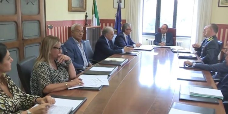 Incontro in Prefettura sulla sicurezza nei presidi sanitari