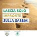 “LASCIA SOLO IMPRONTE SULLA SABBIA”, LO SLOGAN DEL PROGETTO SUI PASSI DELLA SOSTENIBILITA’ ED INCLUSIONE PER DIRE NO ALL’ABBANDONO DEI RIFIUTI