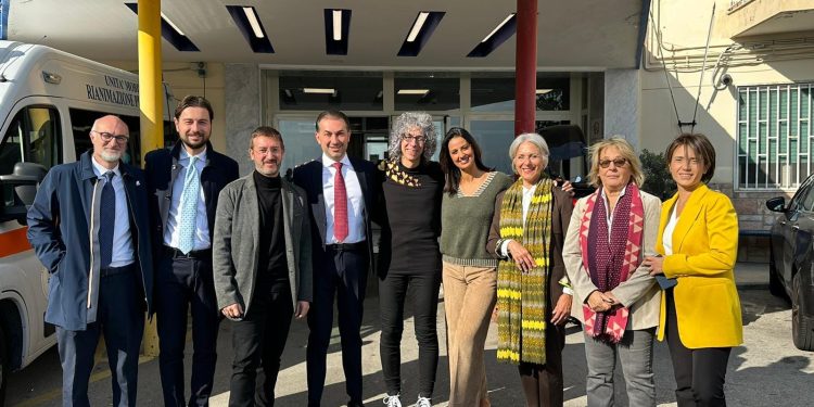 Giovanni Allevi in visita al Pausilipon di Napoli