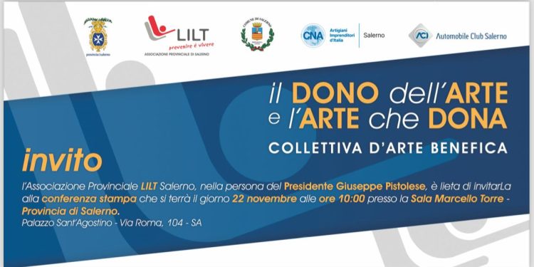 Mostra Benefica“Il dono dell’arte e l’arte che dona”.