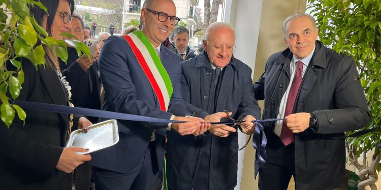 Nuova sede del Distretto sanitario dell’ASL Salerno di Montecorvino Rovella. Stamani il taglio del nastro.