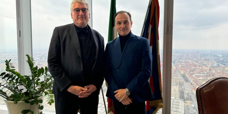 IL COMMISSARIO THOMAS SCHAEL HA INCONTRATO IL PRESIDENTE DELLA REGIONE PIEMONTE ALBERTO CIRIO