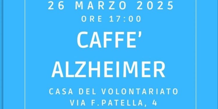Nuovo appuntamento di Caffè Alzheimer a Salerno, l’iniziativa di Motoperpetuo che festeggia 20 anni di attività