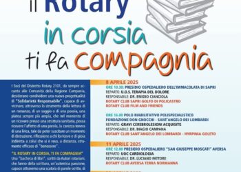 Solidarietà responsabile”: le iniziative dei rotariani arrivano nelle corsie degli ospedali.