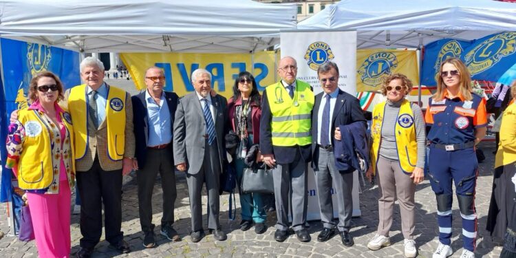 Lions Day 2025: Un grande evento di solidarietà e salute a Piazza del Plebiscito