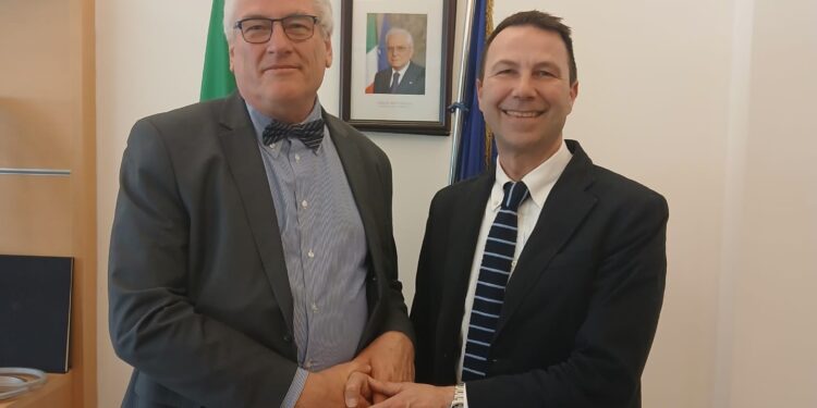 Thomas Schael ha incontrato il Rettore del Politecnico Stefano Corgnati