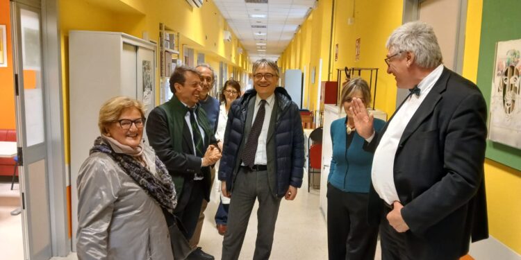 Sopralluogo di Thomas Schael nell’ospedale San Giovanni Antica Sede per trovare nuovi spazi per l’intramoenia