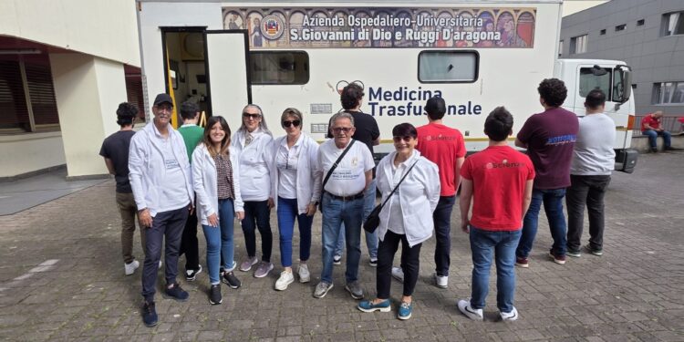 Anche la Goccia può Fare la Differenza”. Raccolte all’ UNISA 34 sacche di sangue.”