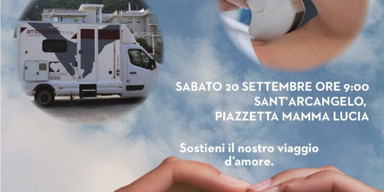 Nasce il “Camper del Cuore”: prevenzione e solidarietà in viaggio.Il 20 settembre screening alla tiroide a Cava de’Tirreni.