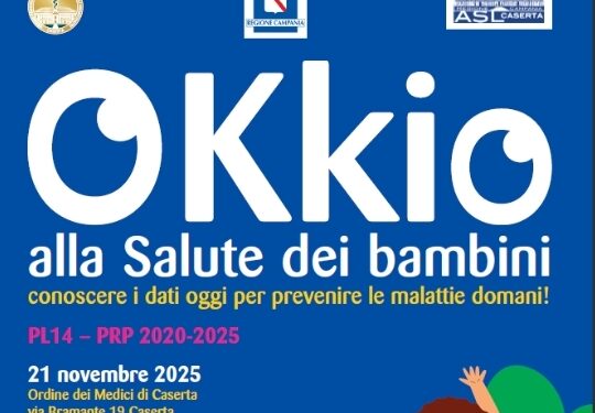 ASL CASERTA, OKKIO ALLA SALUTE E STILI DI VITA NEI BAMBINI