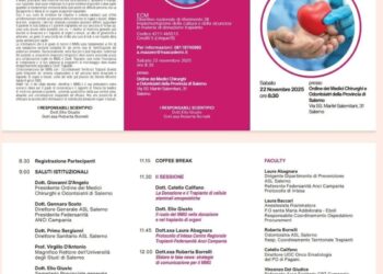 All’Ordine dei Medici Chirurghi e Odontoiatri di Salerno l’incontro: “Il ruolo del MMG nel percorso di Donazione e Trapianto di organi, tessuti e cellule, nuove strategie di comunicazione”