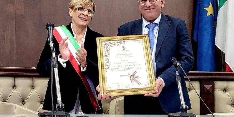 Cittadinanza onoraria al Prof dott. Paolo Antonio Ascierto. Stamani la cerimonia nell’ aula consiliare del comune di Battipaglia