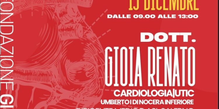 Il Camper del Cuore arriva a Nocera Superiore