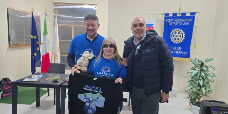 inaugurazione della 41a panchina azzurra il 13 dicembre 2025 a Villammare -Vibonati