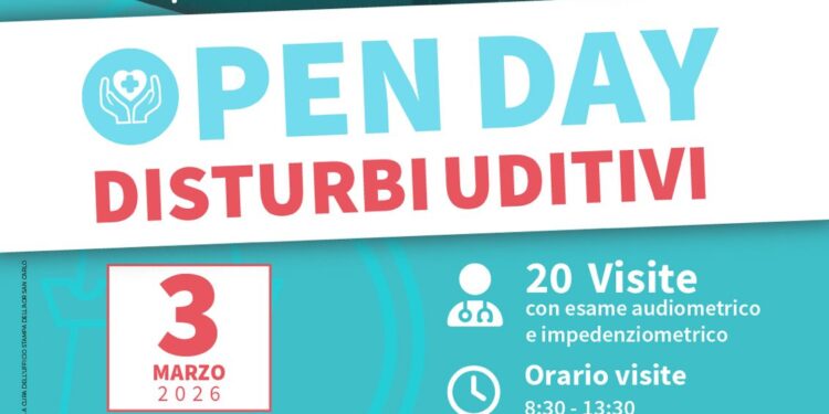 Aor San Carlo di Potenza , visite ed esami gratuiti per l’open day sui disturbi uditivi