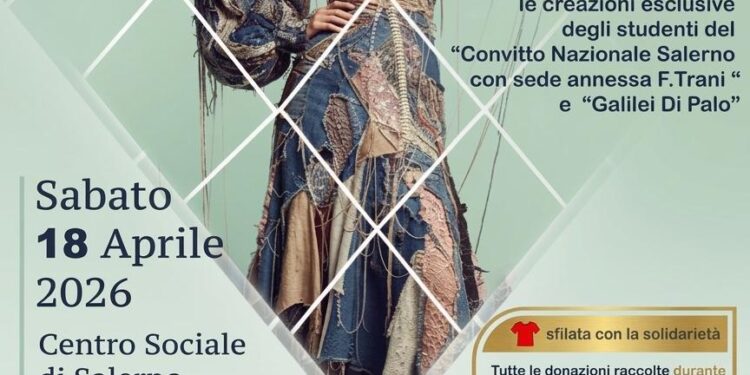 Moda, riciclo e cuore: Convitto Nazionale e Galilei-Di Palo lanciano con Salerno Pulita la sfida dello stile a spreco zero