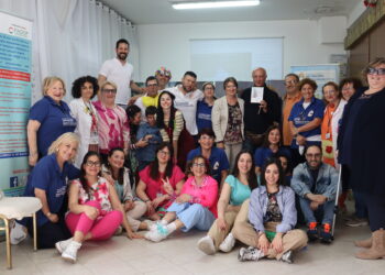 All’Arcobaleno Marco Iagulli di Battipaglia la prima tappa del viaggio di Gianfranco Gallo: il giornalista che pedala contro il cancro tra dolore, coraggio e speranza