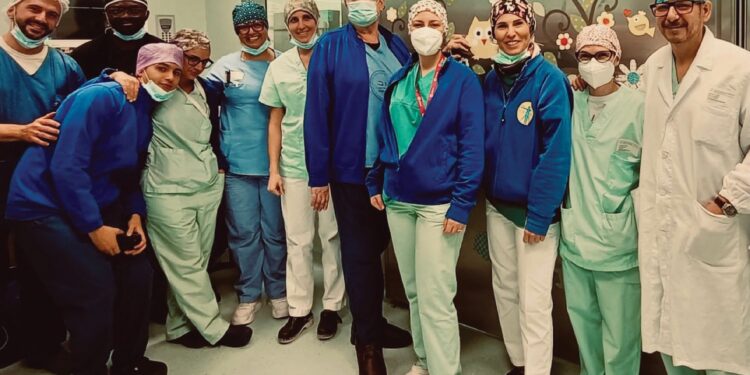 MALFORMAZIONI VASCOLARI PEDIATRICHE: AL SANT’ANNA DI FERRARA ESEGUITA UNA PROCEDURA MINI-INVASIVA SENZA INCISIONI SU UNA BAMBINA DI 5 ANNI
