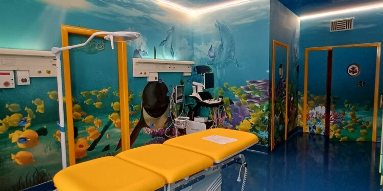 Pronto soccorso pediatrico, inaugurata la Stanza delle procedure