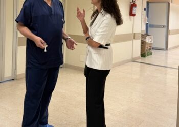 Lesione occludente del colon destro. 87 enne operata con successo con tecnica laparoscopica presso.il.presidio Ospedaliero “Giuseppe Tatarella di Cerignola