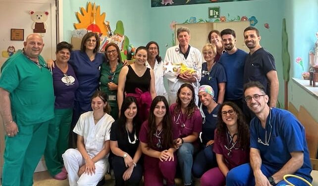 Al Policlinico di Palermo, intervento multidisciplinare salva un neonato affetto da una rarissima associazione di anomalie congenite