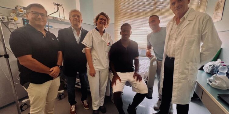 Trepy lascia l’ospedale