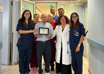 Dimesso il primo paziente ricoverato nella Struttura Complessa Recupero e Riabilitazione funzionale del Presidio Ospedaliero “San Camillo de Lellis” di Manfredonia