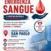 Emergenza sangue in tutti gli Ospedali della ASL Napoli 1 Centro ed in particolare presso l’Ospedale San Paolo.