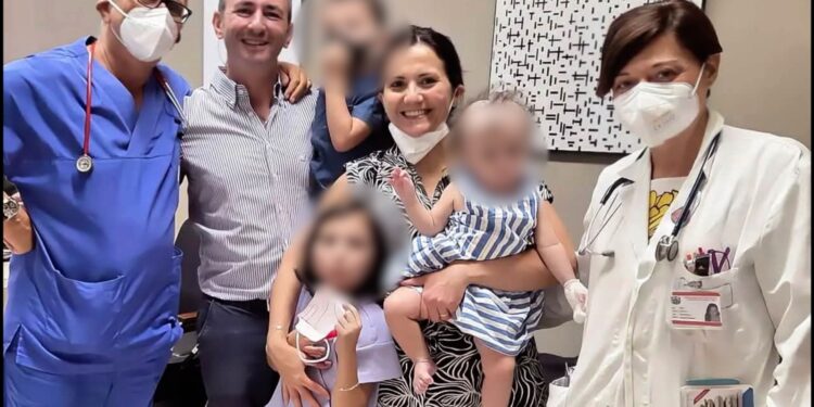 Neonata di Martina Franca salvata con il trapianto grazie alla diagnosi precoce e allo screening