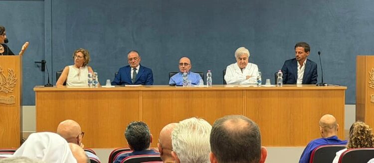 FATEBENEFRATELLI DI BENEVENTOPRESENTATI IL NUOVO DIRETTORE SANITARIO GUIDO QUICIE IL PRIMARIO DI CHIRURGIA GENERALE STEFANO REGGIO