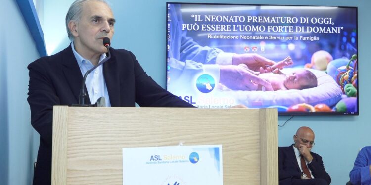 Asl Salerno: nasce il percorso che accompagna i bambini prematuri nei primi tre anni di vita